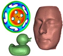 Real-time Virtual 3D Scanner Features